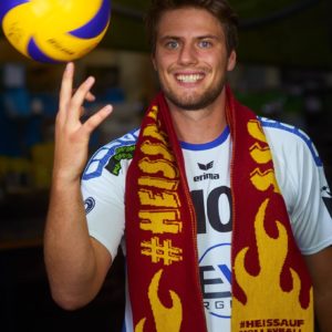 Volleyballschuhtester Tim Kreuzer