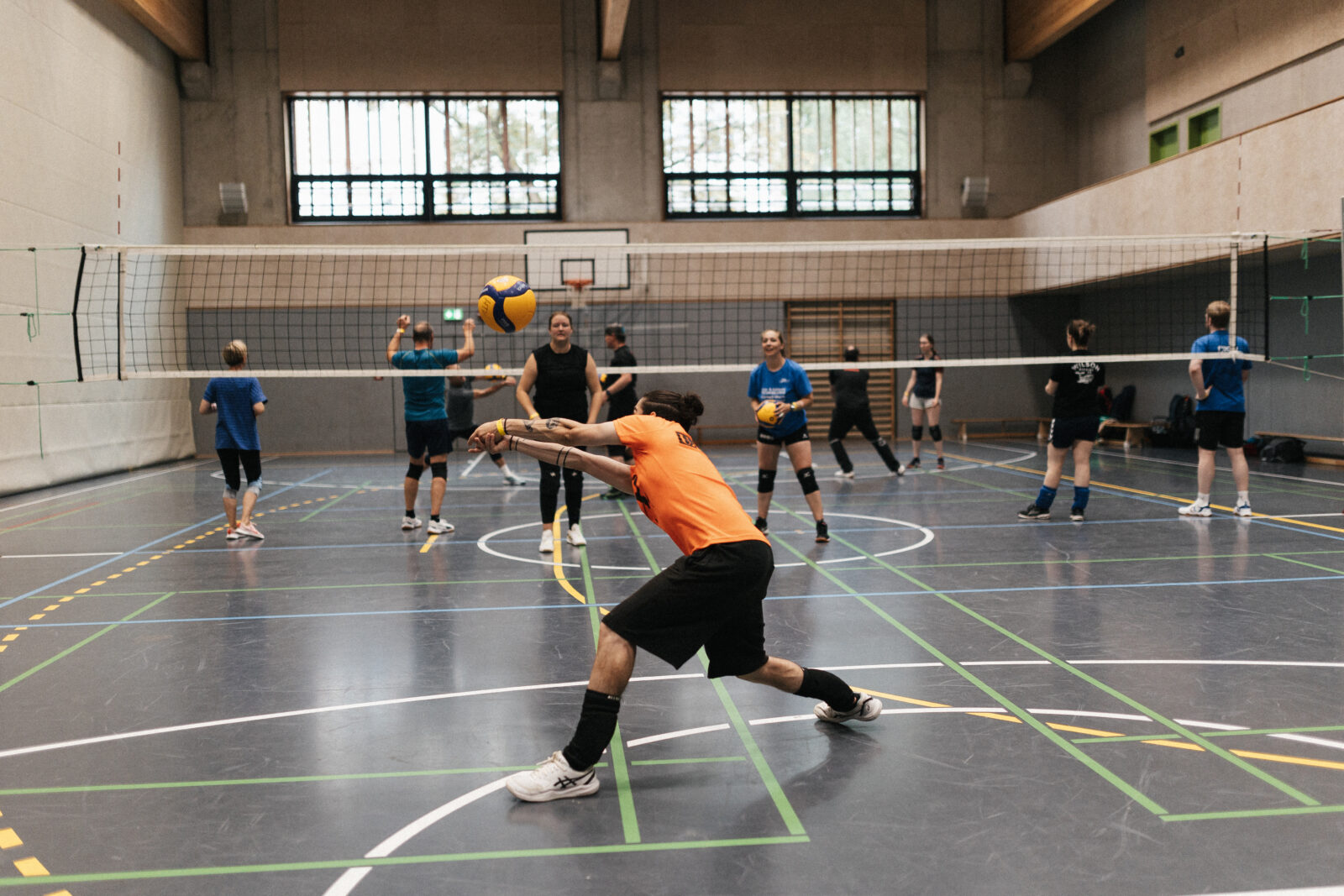 Jeder Ball kann entscheidend sein. Foto: Nils Janson